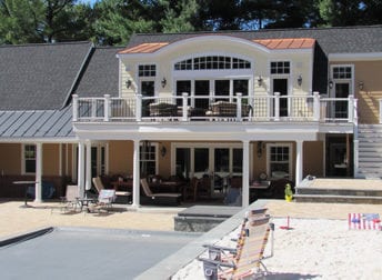 Cool Pool House Addition in Potomac