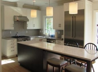 Kitchen and living room remodel