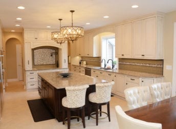 Spectacular kitchen renovation in Potomac