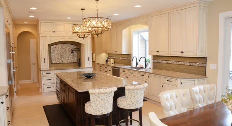 Spectacular kitchen renovation in Potomac