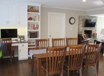 Bright white kitchen in Frederick