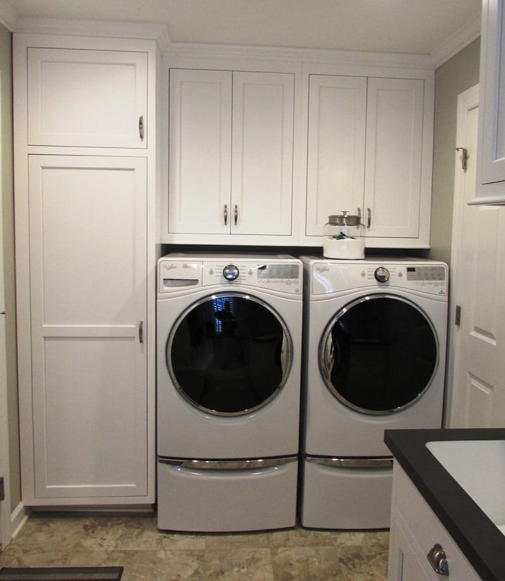 Wonderful bright white kitchen lights in Frederick - Talon Construction