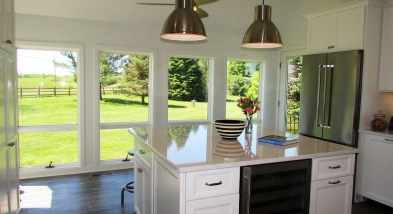 Whole house renovation featuring a new kitchen