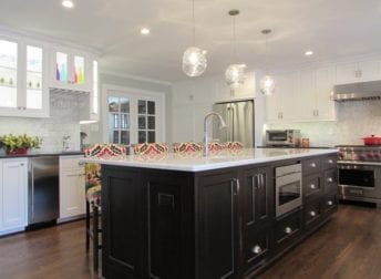 Bright white kitchen in Frederick