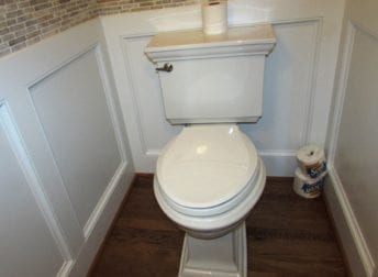 Cute powder room remodel