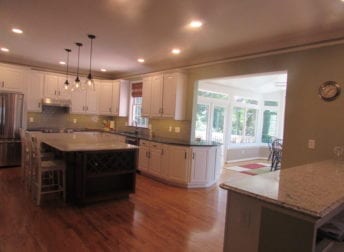 Large kitchen remodel in Frederick