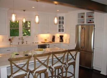 Frederick kitchen with white cabinetry