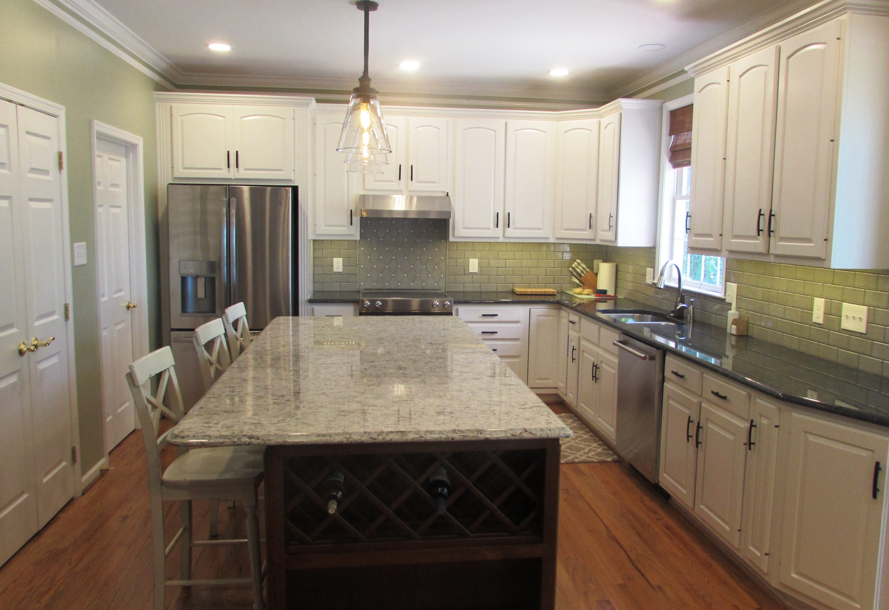 Kitchen Remodel In Frederick With Green