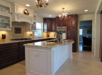 Kitchen remodel with butler's pantry