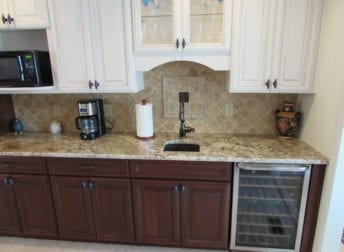 Kitchen remodel with butler's pantry