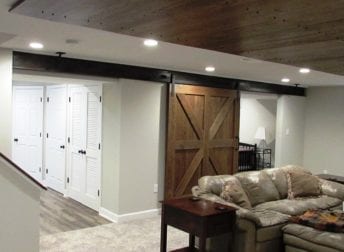Ijamsville basement remodel
