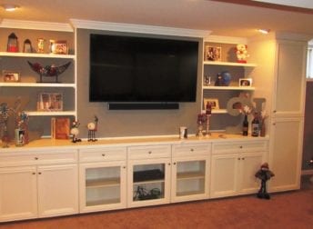 Cool basement remodeling project
