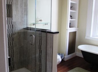 Frederick bathroom renovation in historic home