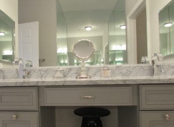Bathroom remodel in downtown Frederick