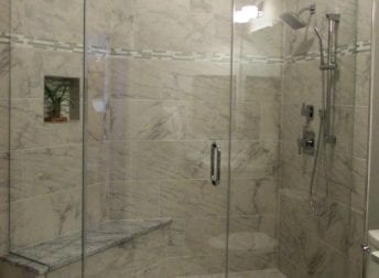 Bathroom remodel in downtown Frederick