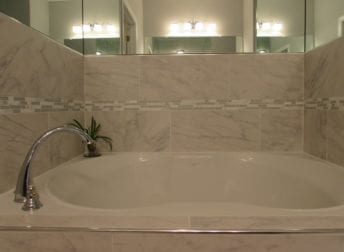 Bathroom remodel in downtown Frederick
