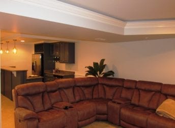 Urbana basement remodel