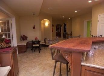 Darnestown unique basement remodel