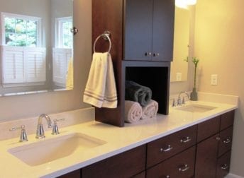 North Potomac master bathroom