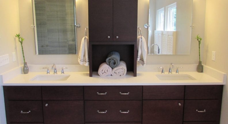 North Potomac master bathroom remodel