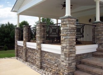 Outdoor living space addition