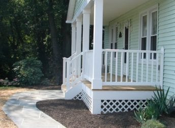 Jefferson front porch addition