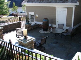 New home office above garage