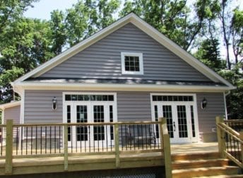 Pool house and garage addition