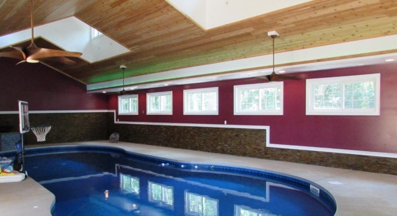 Pool house & garage addition