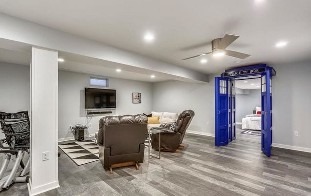 Best basement remodel in Frederick Maryland that features great home improvement ideas