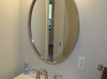Powder room remodel in Mount Airy, MD