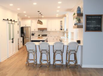 Frederick open floor plan kitchen remodel