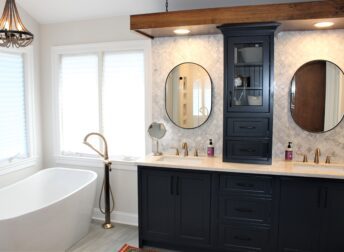 Stylish master bathroom renovation with some great design ideas