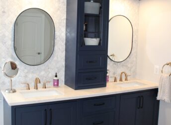 Stylish master bathroom renovation in Frederick, MD