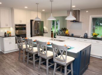 A large kitchen remodeling project in Rockville